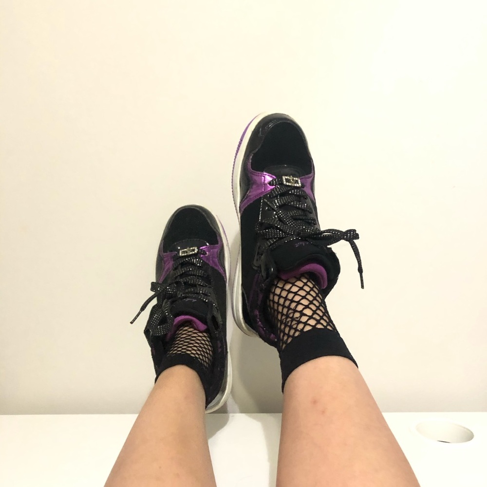 Baby Phat Black Purple Sneakers 🖤💜